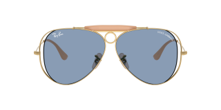 Óculos de sol Ray Ban 0RB3138M Dourados Aviador - 2