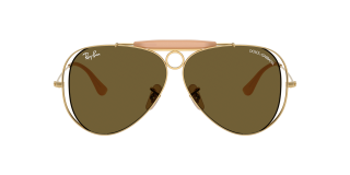 Óculos de sol Ray Ban 0RB3138M Dourados Aviador - 2