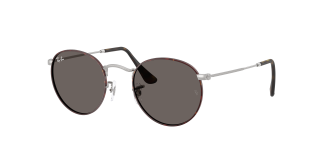 Óculos de sol Ray Ban 0RB3447 ROUND METAL Castanho Redonda - 1