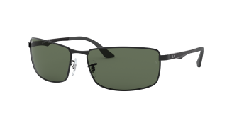 Óculos de sol Ray Ban 0RB3498 N/A Preto Retangular - 1