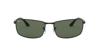 Óculos de sol Ray Ban 0RB3498 N/A Preto Retangular - 2