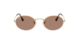 Óculos de sol Ray Ban 0RB3547 OVAL Dourados Ovalada - 2