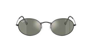 Óculos de sol Ray Ban 0RB3547N OVAL Preto Ovalada - 2