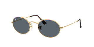 Óculos de sol Ray Ban 0RB3547N OVAL Dourados Ovalada - 1