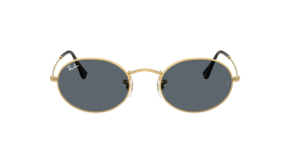 Óculos de sol Ray Ban 0RB3547N OVAL Dourados Ovalada - 2
