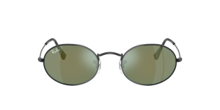 Óculos de sol Ray Ban 0RB3547N OVAL Preto Ovalada - 2
