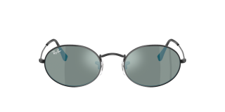 Óculos de sol Ray Ban 0RB3547N OVAL Preto Ovalada - 2