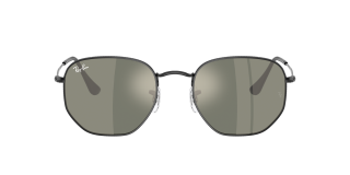 Óculos de sol Ray Ban 0RB3548N HEXAGONAL Preto Quadrada - 2
