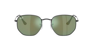 Óculos de sol Ray Ban 0RB3548N HEXAGONAL Preto Quadrada - 2