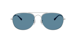 Óculos de sol Ray Ban 0RB3735 BAIN BRIDGE Prateados Quadrada - 2