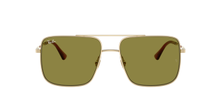 Óculos de sol Ray Ban 0RB3758 ARI Dourados Quadrada - 2
