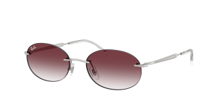 Óculos de sol Ray Ban 0RB3767 Prateados Ovalada - 1