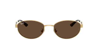 Óculos de sol Ray Ban 0RB3774D Dourados Ovalada - 2