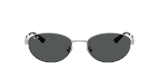 Óculos de sol Ray Ban 0RB3774D Prateados Ovalada - 2