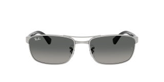 Óculos de sol Ray Ban 0RB3778 Prateados Quadrada - 2