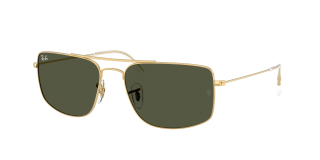 Óculos de sol Ray Ban 0RB3779 EXPLORER 3 Dourados Quadrada - 1