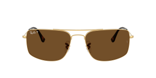 Óculos de sol Ray Ban 0RB3779 EXPLORER 3 Dourados Quadrada - 2