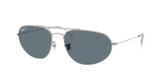 Óculos de sol Ray Ban 0RB3945 Prateados Quadrada - 1