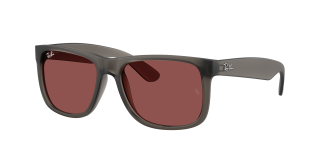 Óculos de sol Ray Ban 0RB4165 JUSTIN Cinzento Quadrada - 1