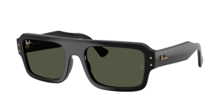 Óculos de sol Ray Ban 0RB4454 FLACKO Preto Retangular - 1