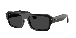 Óculos de sol Ray Ban 0RB4454 FLACKO Preto Retangular - 1