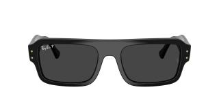 Óculos de sol Ray Ban 0RB4454 FLACKO Preto Retangular - 2