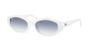 Óculos de sol Ray Ban 0RB4473D Branco Quadrada - 1