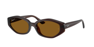 Óculos de sol Ray Ban 0RB4473D Castanho Quadrada - 1