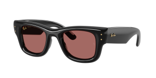 Óculos de sol Ray Ban 0RB4940 WAYFARER PUFFER Preto Quadrada - 1