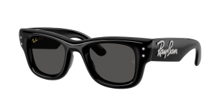 Óculos de sol Ray Ban 0RB4940B WAYFARER PUFFER Preto Quadrada - 1