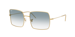 Óculos de sol Ray Ban 0RBR0104S SQUARE REVERSE Dourados Quadrada - 1
