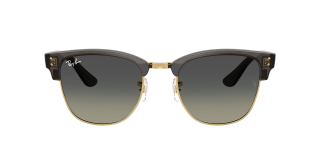 Óculos de sol Ray Ban 0RBR0504S CLUBMASTER REVERSE Dourados Quadrada - 2