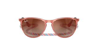 Óculos de sol Ray Ban Junior 0RJ9060S JUNIOR ERIKA Transparente Redonda - 2