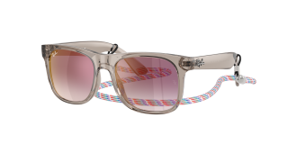 Óculos de sol Ray Ban Junior 0RJ9069S JUNIOR JUSTIN Cinzento Quadrada - 1