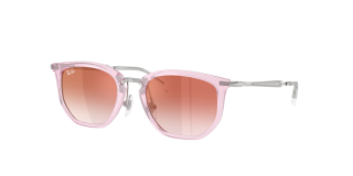 Óculos de sol Ray Ban Junior 0RJ9085S Rosa/Vermelho-Púrpura Quadrada - 1