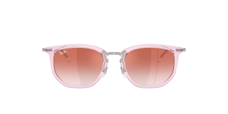 Óculos de sol Ray Ban Junior 0RJ9085S Rosa/Vermelho-Púrpura Quadrada - 2