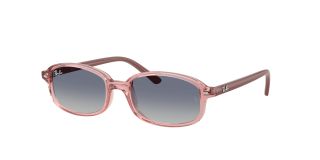 Óculos de sol Ray Ban Junior 0RJ9132S Rosa/Vermelho-Púrpura Tamanho: 49X17