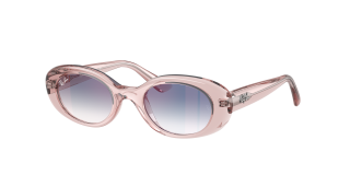 Óculos de sol Ray Ban Junior 0RJ9141S Rosa/Vermelho-Púrpura Ovalada - 1