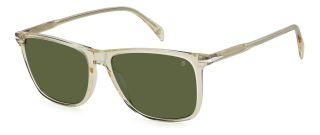 Óculos de sol David Beckham DB 1219/S DB Amarelo Retangular - 1