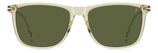 Óculos de sol David Beckham DB 1219/S DB Amarelo Retangular - 2