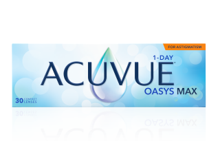 Lentes de contacto Diárias Acuvue Oasys MAX 1-Day for Astigmatism 30u