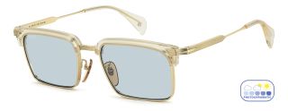 Óculos de sol David Beckham DB 1227/G/S DB Amarelo Retangular - 1