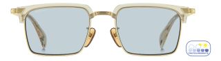 Óculos de sol David Beckham DB 1227/G/S DB Amarelo Retangular - 2
