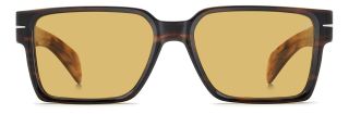 Óculos de sol David Beckham DB 7162/S DB Castanho Retangular - 2