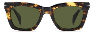 Óculos de sol David Beckham DB 99/MIAMI DB Amarelo Retangular - 2