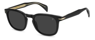 Óculos de sol David Beckham DB DB 1221/S Preto Tamanho: 52X22