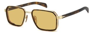 Óculos de sol David Beckham DB 7158/S DB Castanho Retangular - 1