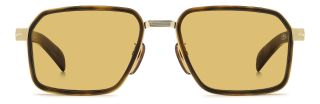 Óculos de sol David Beckham DB 7158/S DB Castanho Retangular - 2