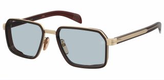 Óculos de sol David Beckham DB 7158/S DB Dourados Retangular