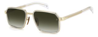 Óculos de sol David Beckham DB 7158/S DB Dourados Retangular - 1